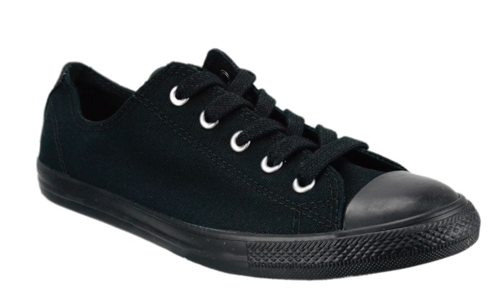 womens converse burgundy all star dainty oxford trainers